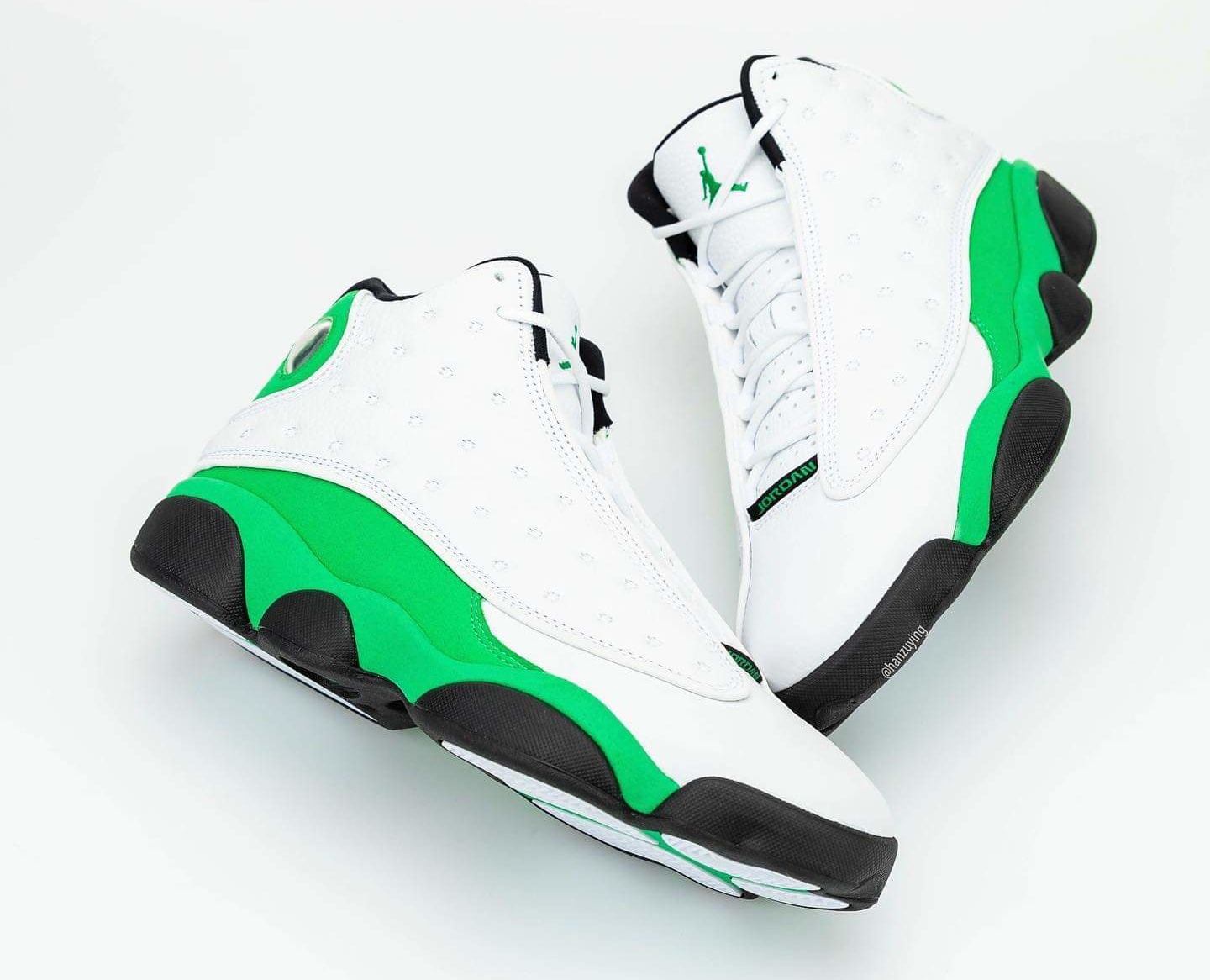 Green and white store 13s