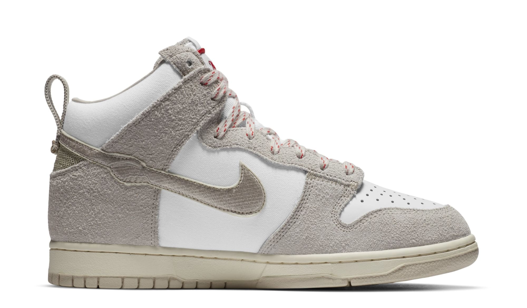 Notre x Nike Dunk High &#x27;Light Orewood Brown/White&#x27; (Medial)