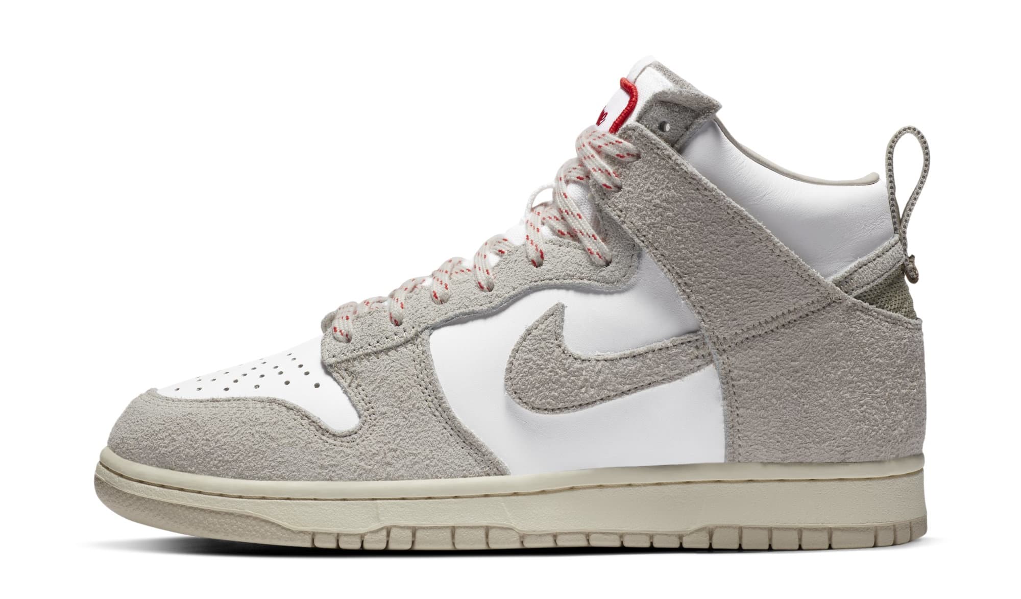 Notre x Nike Dunk High &#x27;Light Orewood Brown/White&#x27; (Lateral)