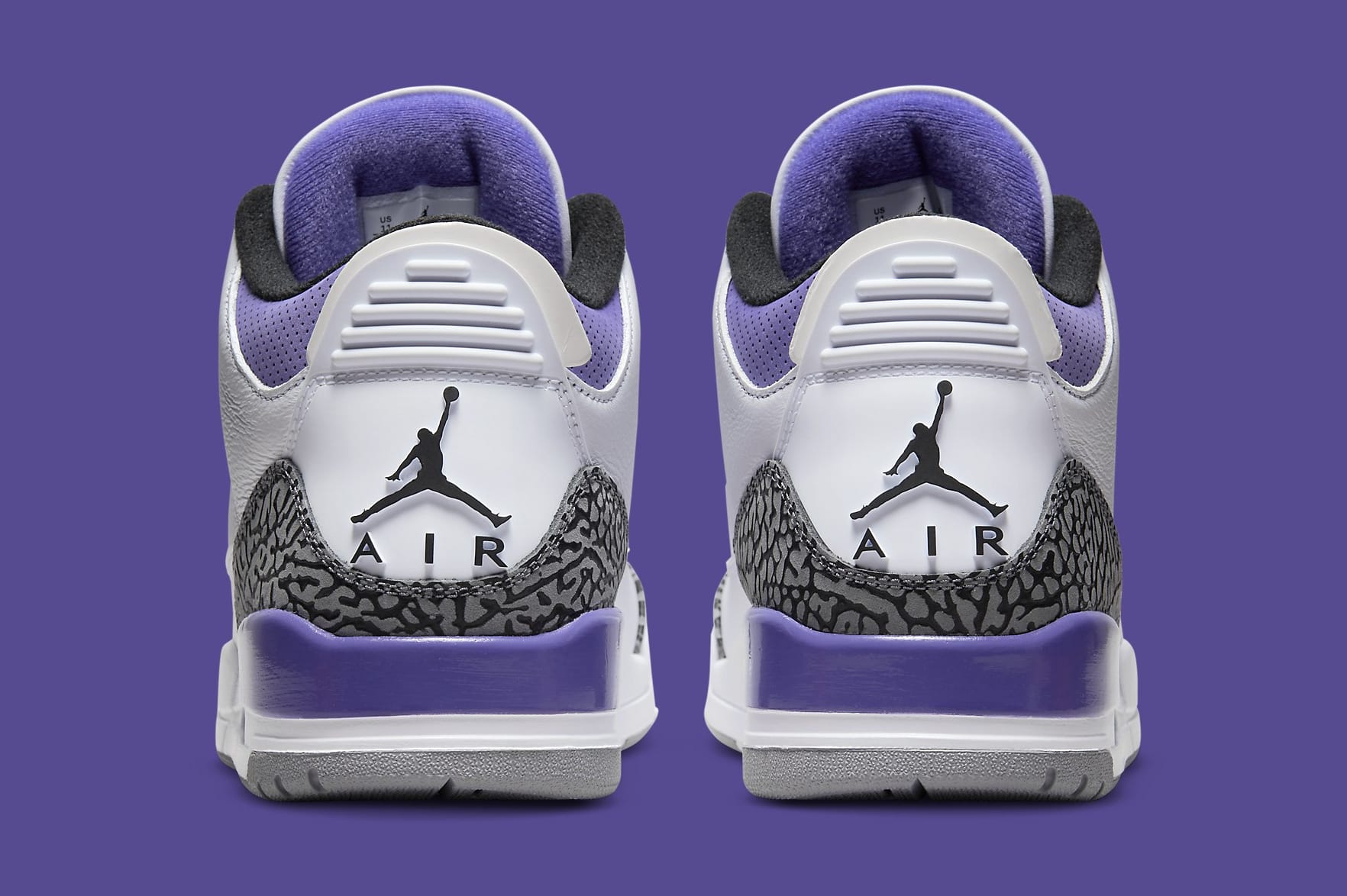 Purple sale jordan 3s