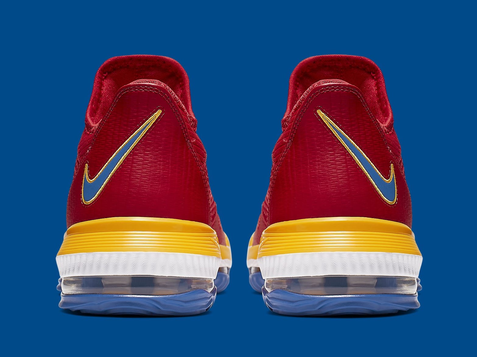 Nike LeBron 16 Low SuperBron Release Date CK2168-600 Heel