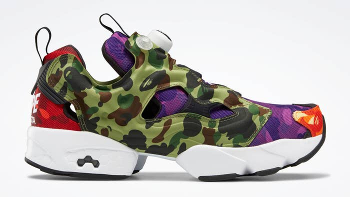 Bape x Reebok Insta Pump Fury Release Date Q47370 Lateral