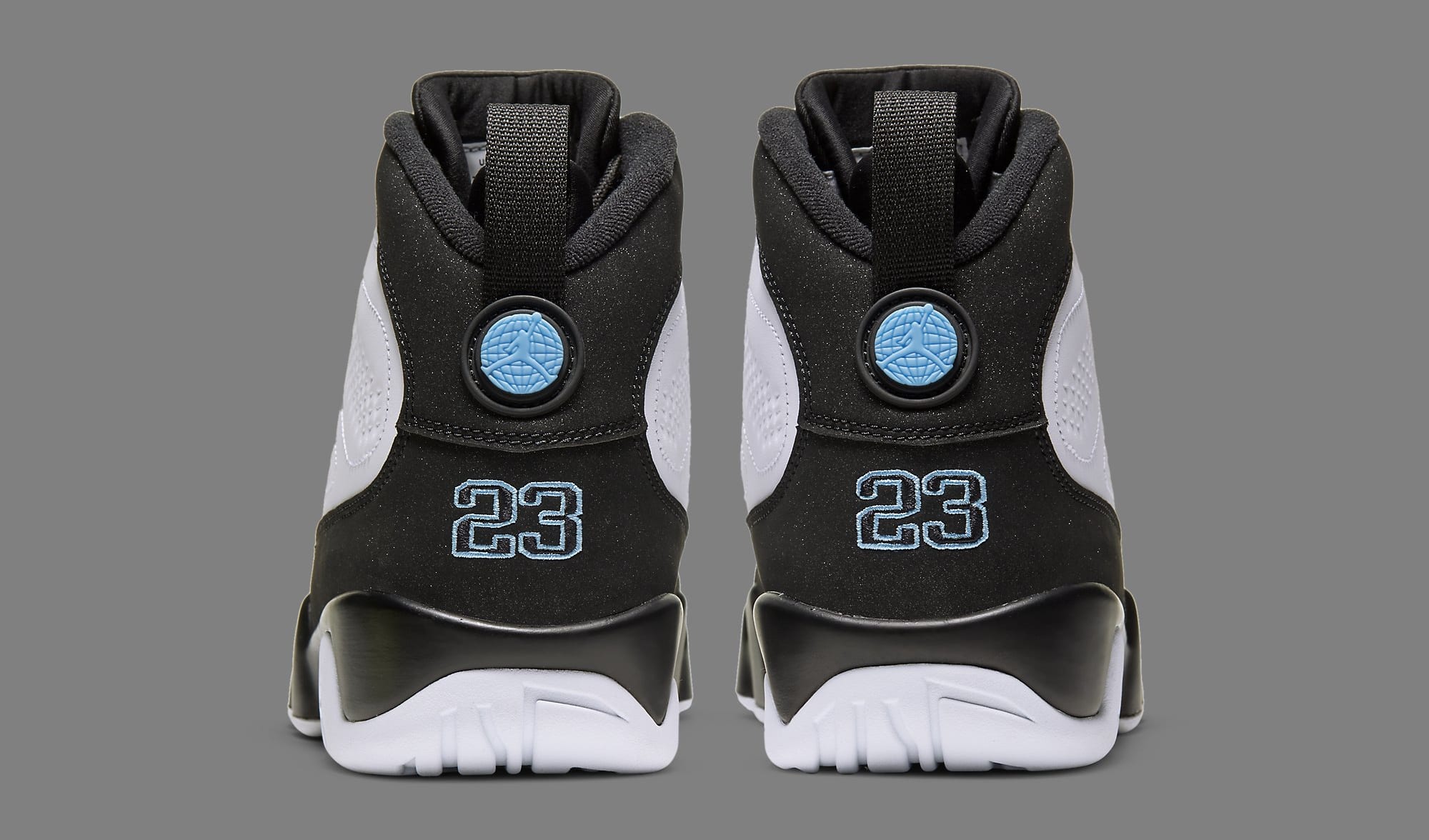 Air Jordan 9 Retro &#x27;University Blue&#x27; CT8019-140 Heel