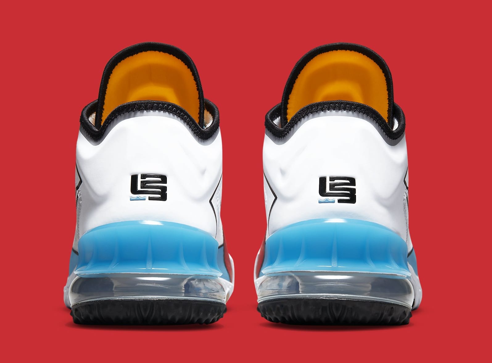 Nike LeBron 18 Low &#x27;Stewie Griffin&#x27; CV7564-104 Heel