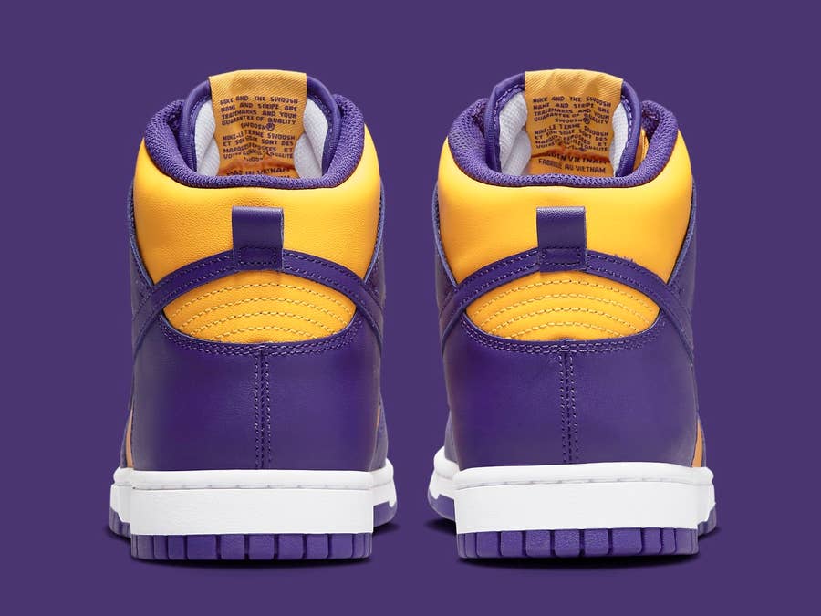 Nike Dunk High Lakers DD1399-500 