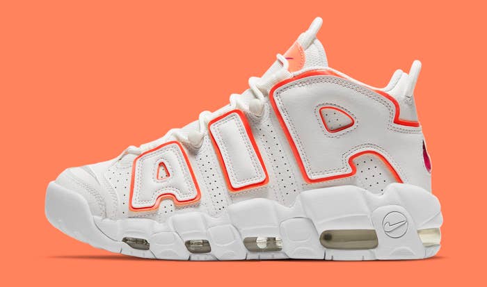 Nike Air More Uptempo &#x27;Sunset&#x27; DH4968-100 Lateral