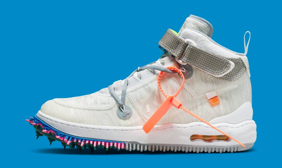 WHY DID THEY DO THIS? - NIKE OFFWHITE AIR FORCE 1 MID WHITE REVIEW