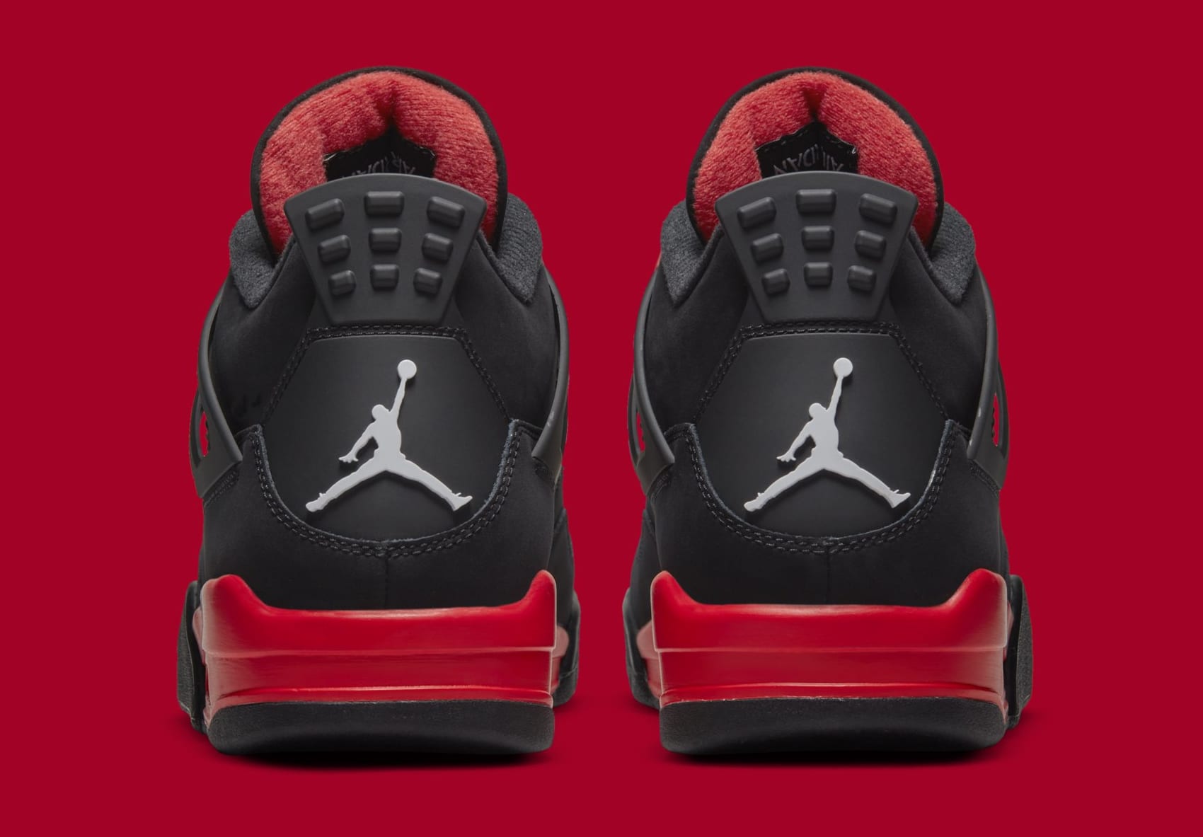 Air Jordan 4 Retro &#x27;Red Thunder&#x27; CT8527-016 Heel