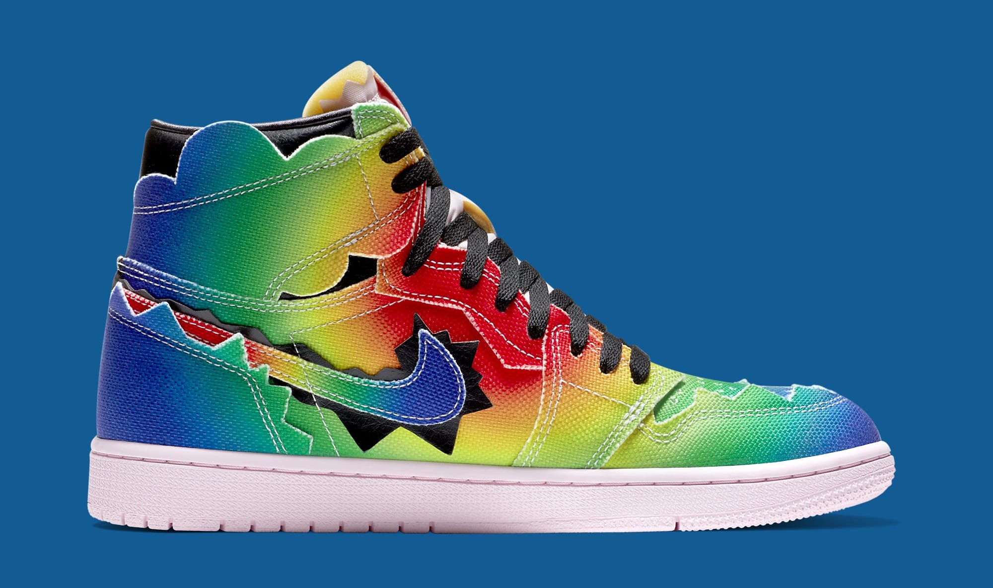 J Balvin x Air Jordan 1 High DC3481-900 Medial