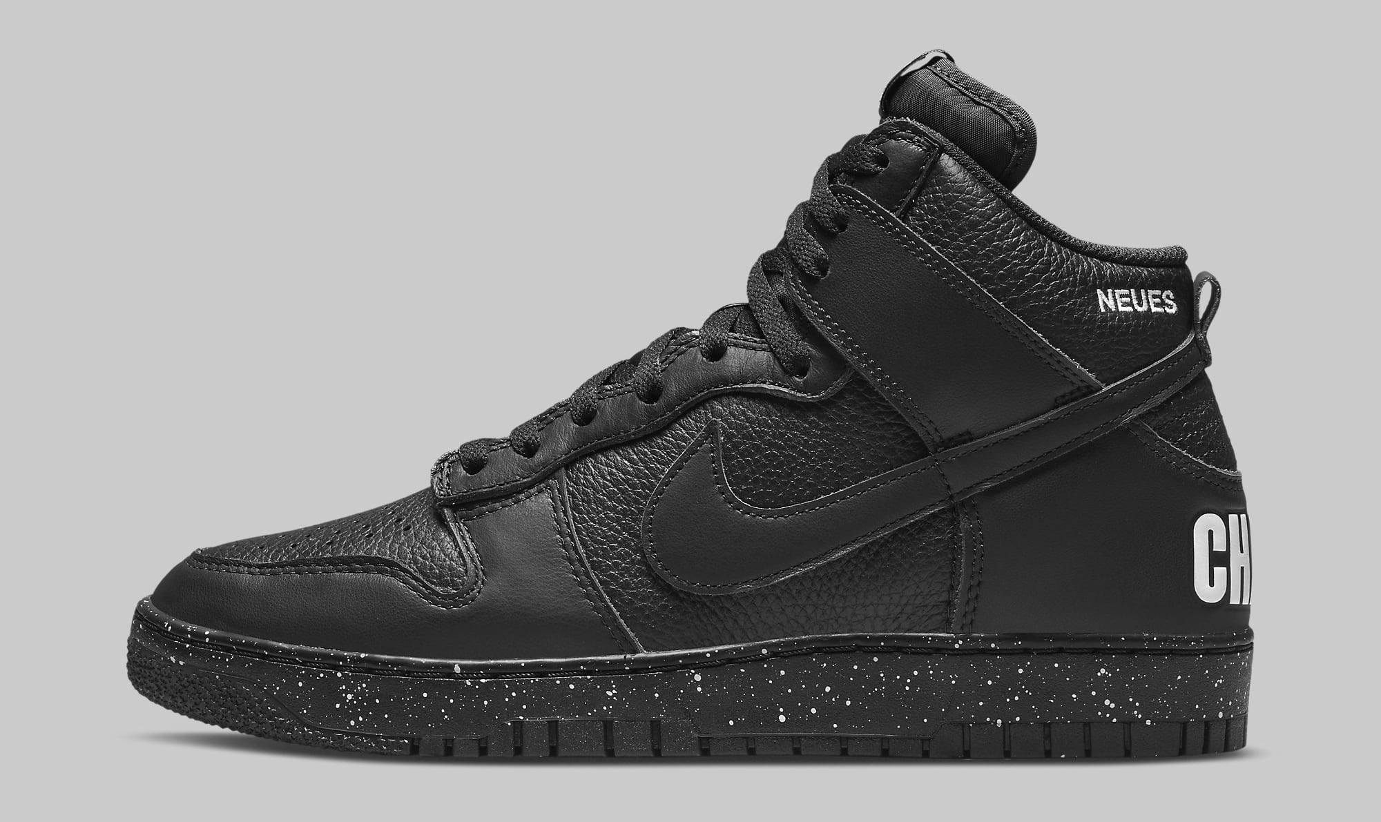 Undercover x Nike Dunk High &#x27;Black&#x27; DQ4121 001 Lateral