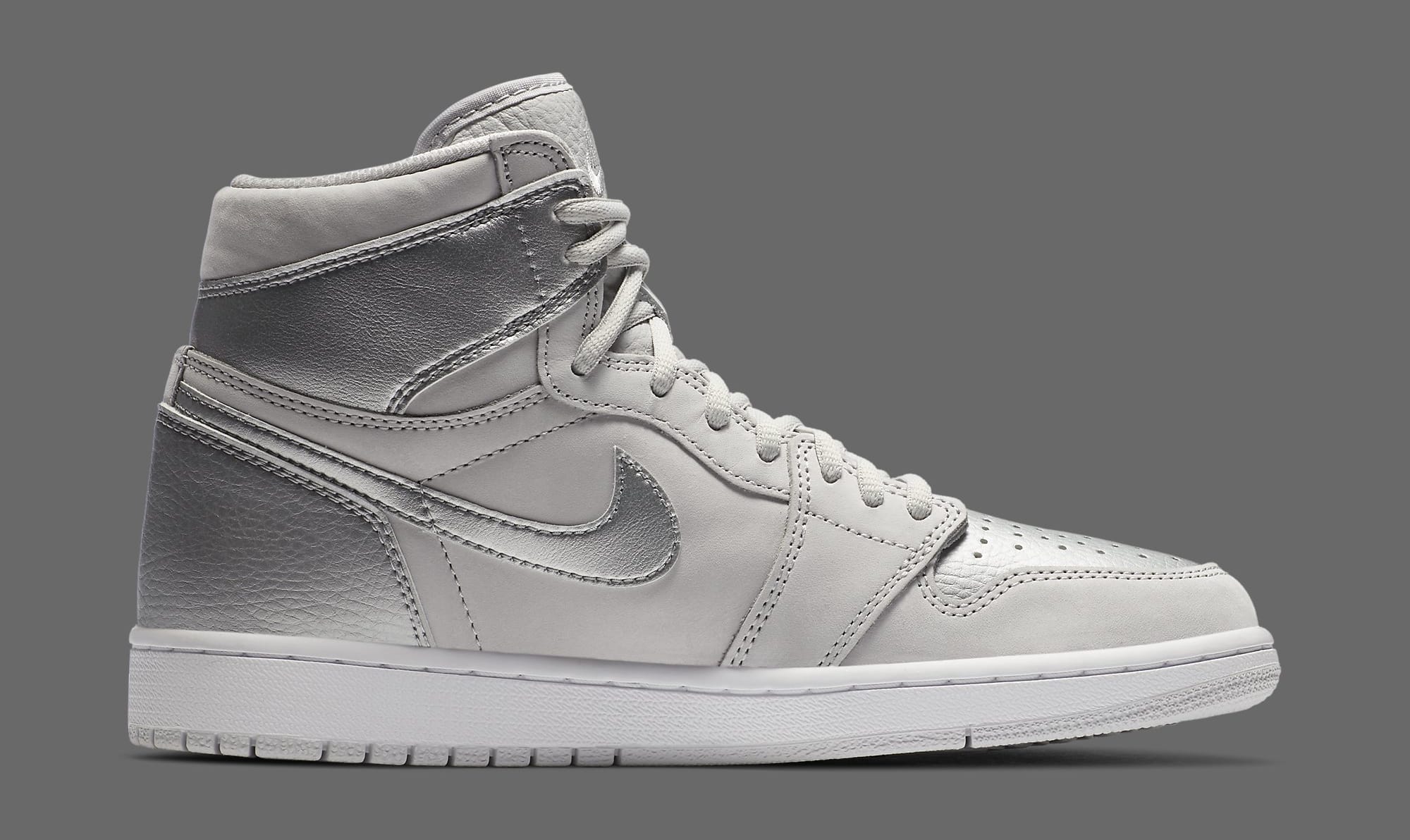 Air Jordan 1 Retro High OG CO.JP &#x27;Metallic Silver&#x27; DA0382-029 Medial