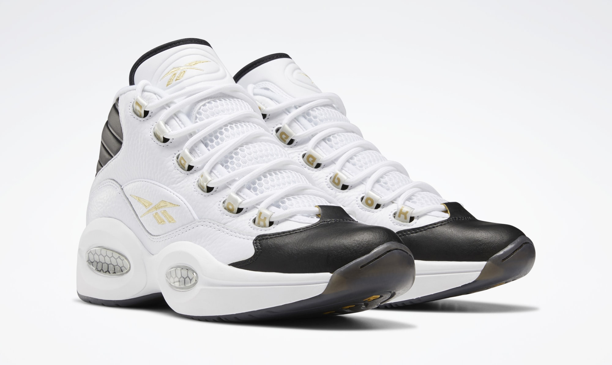 Reebok Question Mid &#x27;Respect My Shine&#x27; EF7599 Front