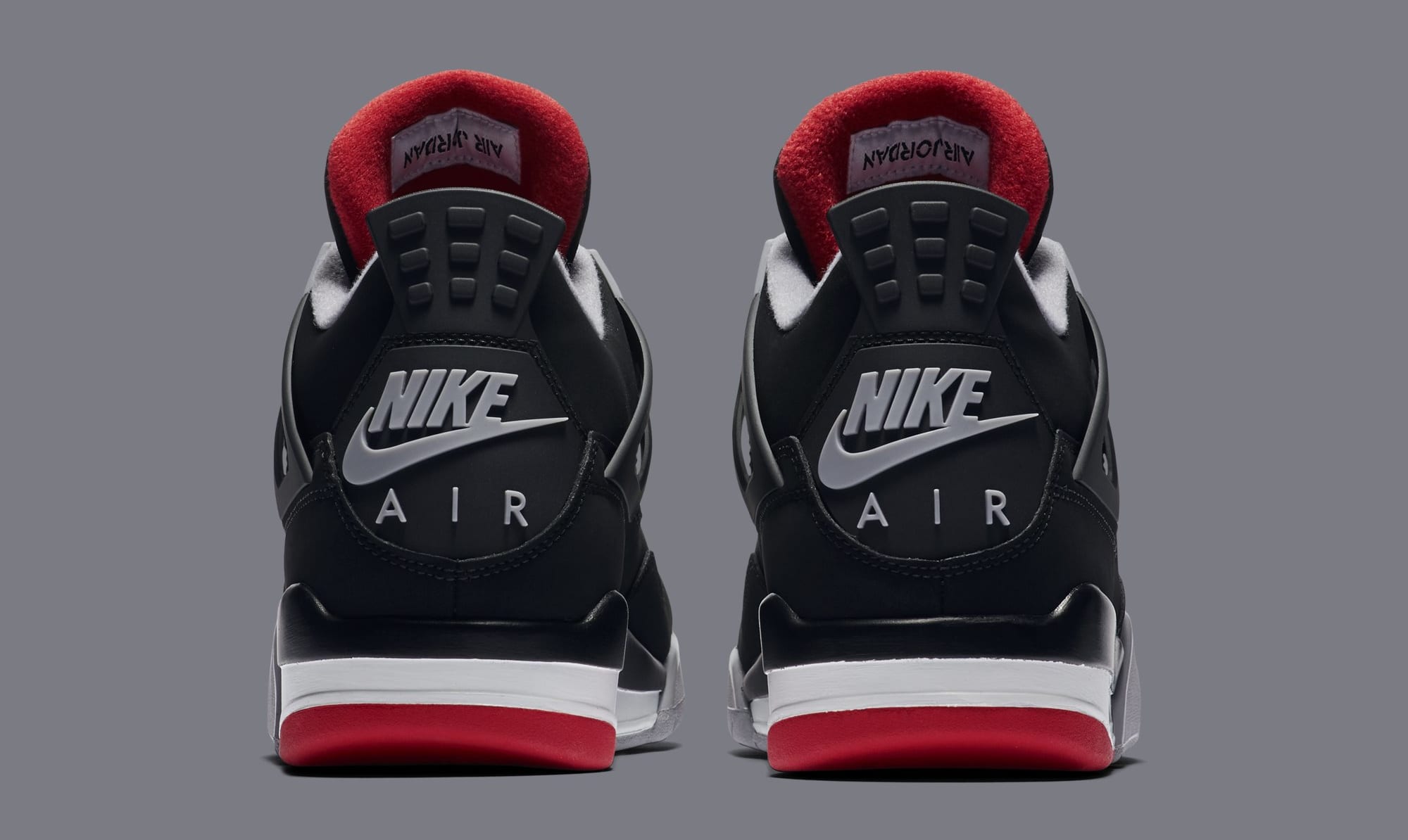 Air Jordan 4 &#x27;Bred&#x27; 308497-060 (Heel)