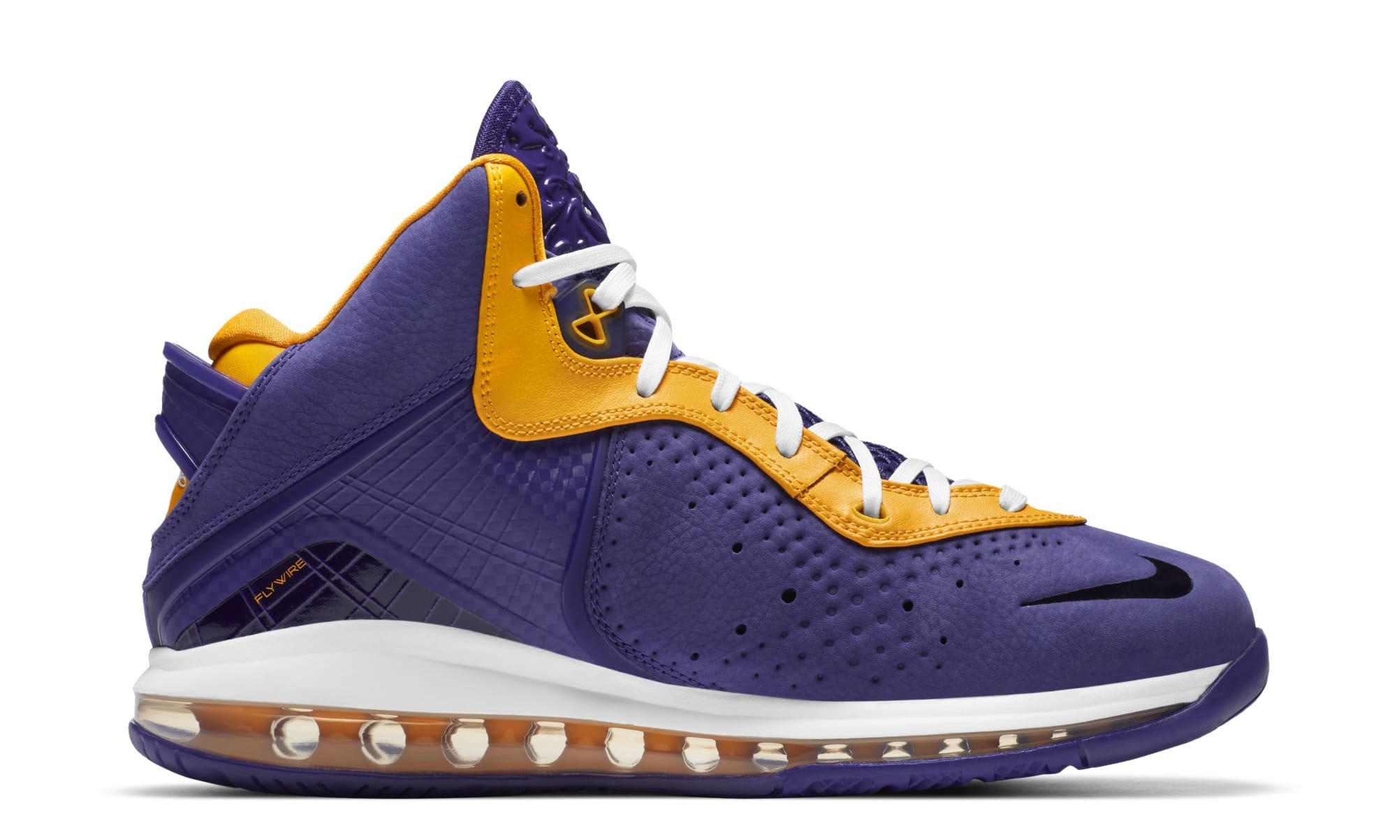 Nike LeBron 8 &#x27;Lakers&#x27; DC8380-500 (Medial)