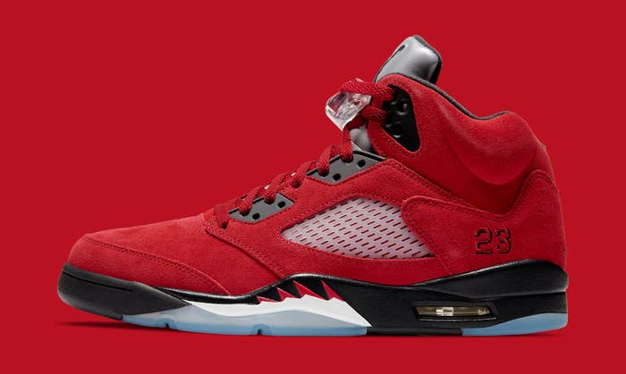 Air Jordan 5 Retro &#x27;Raging Bull&#x27; 2021 DD0587-600 Lateral