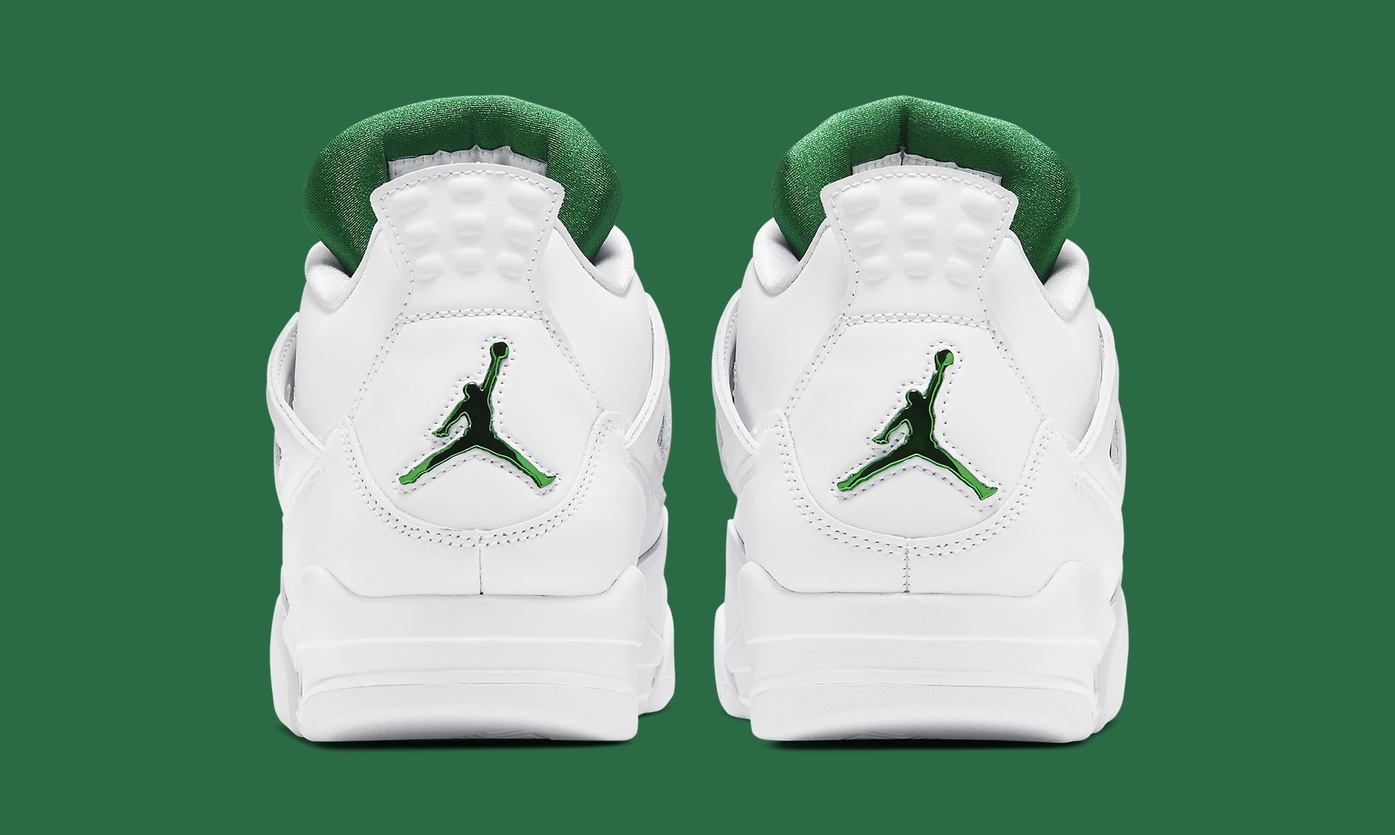Air Jordan 4 Retro &#x27;Green Metallic&#x27; CT8527-113 Heel