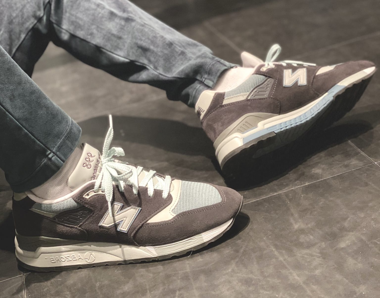 New Balance 998 &#x27;Steel Blue&#x27; Kith Exclusive