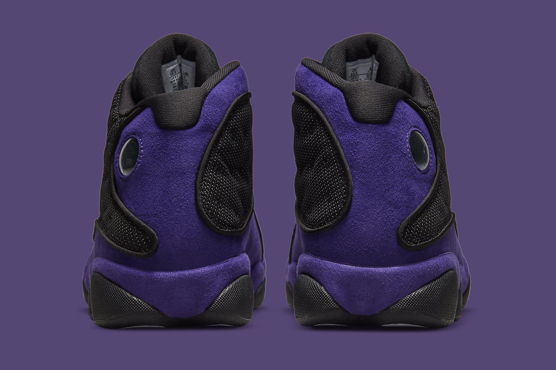 Air Jordan 13 Retro &#x27;Court Purple&#x27; DJ5982 015 Heel
