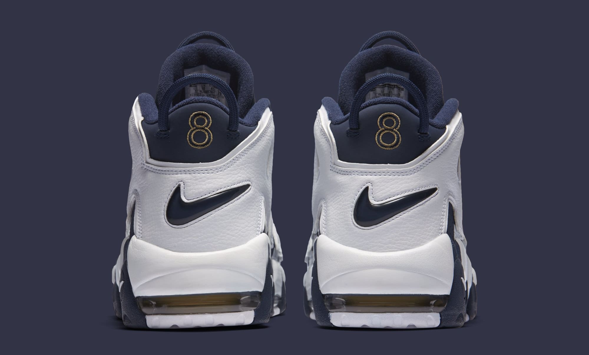 Nike Air More Uptempo &#x27;Olympic&#x27; 2020 414962-104  (Heel)