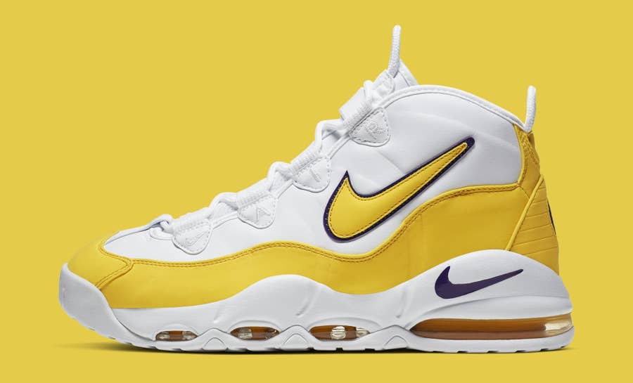 Nike Uptempo 95 LAKERS CK0892-102 NEW