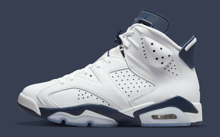 Air Jordan 6 Retro &#x27;Midnight Navy&#x27; CT8529 141 (Lateral)