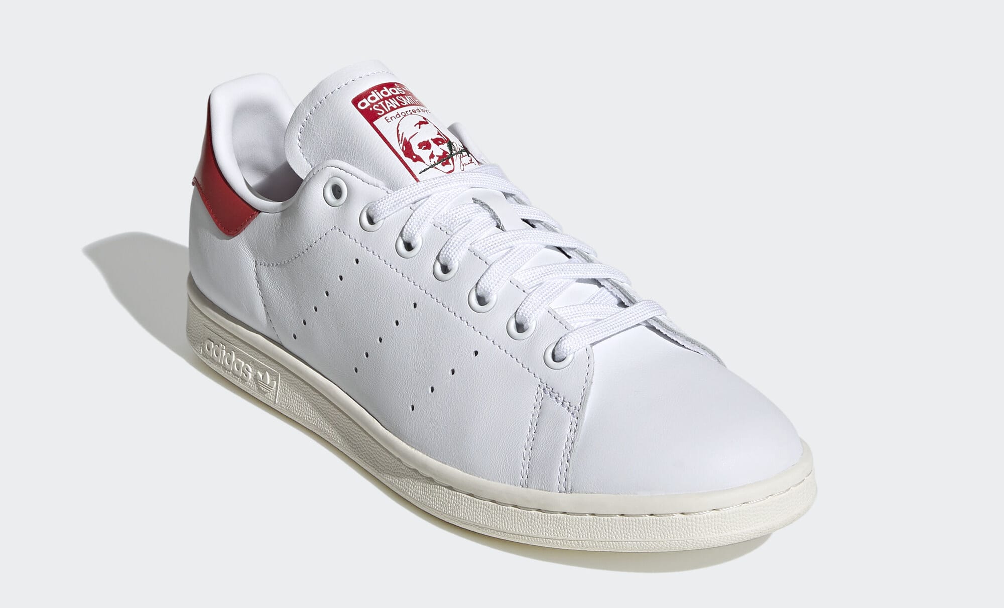 Adidas Stan Smith &#x27;Valentine&#x27;s Day&#x27; (Red) EH1736 (Front)