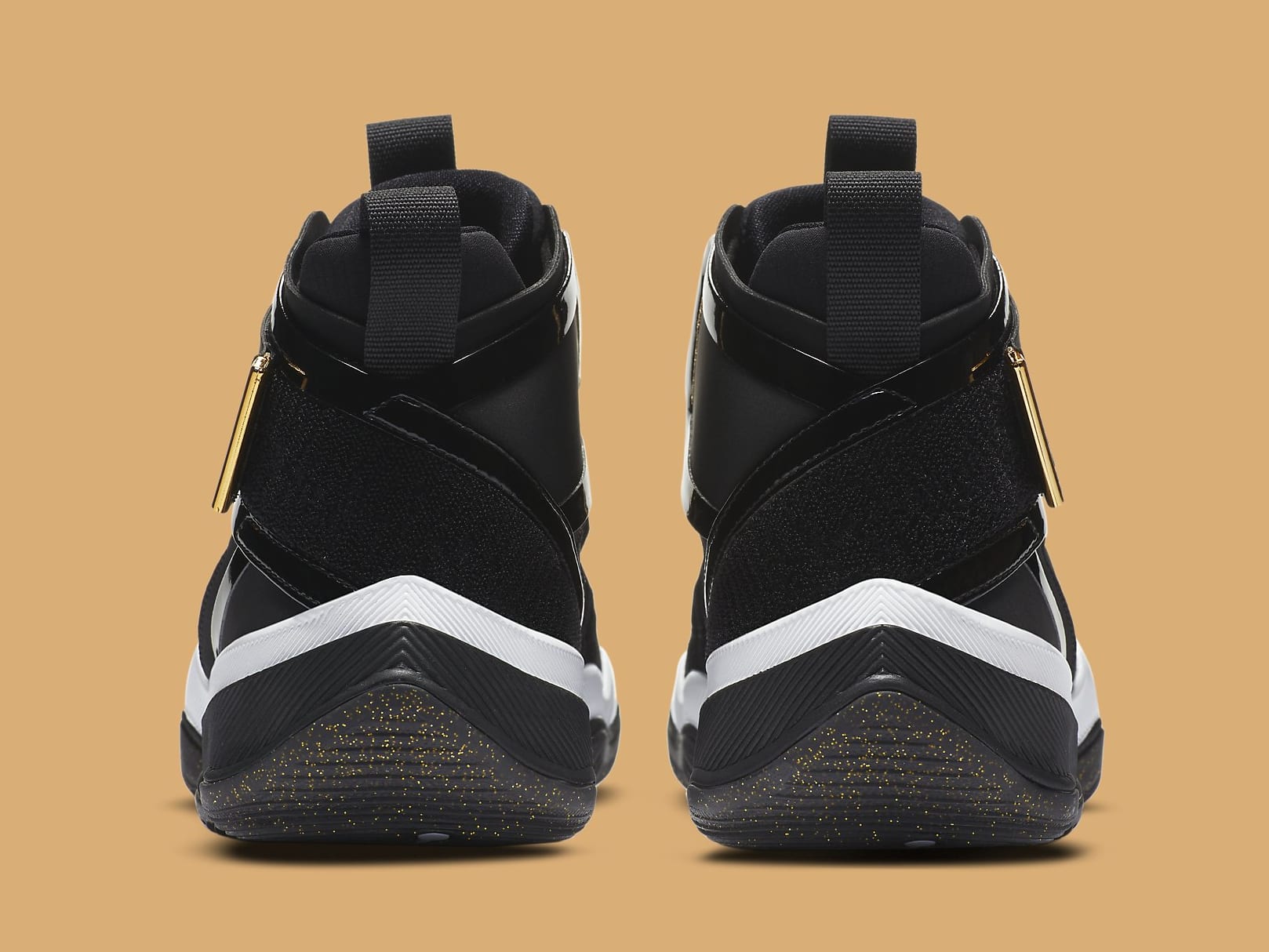 Jordan AJNT 23 Black Gold Release Date CI5441-008 Heel