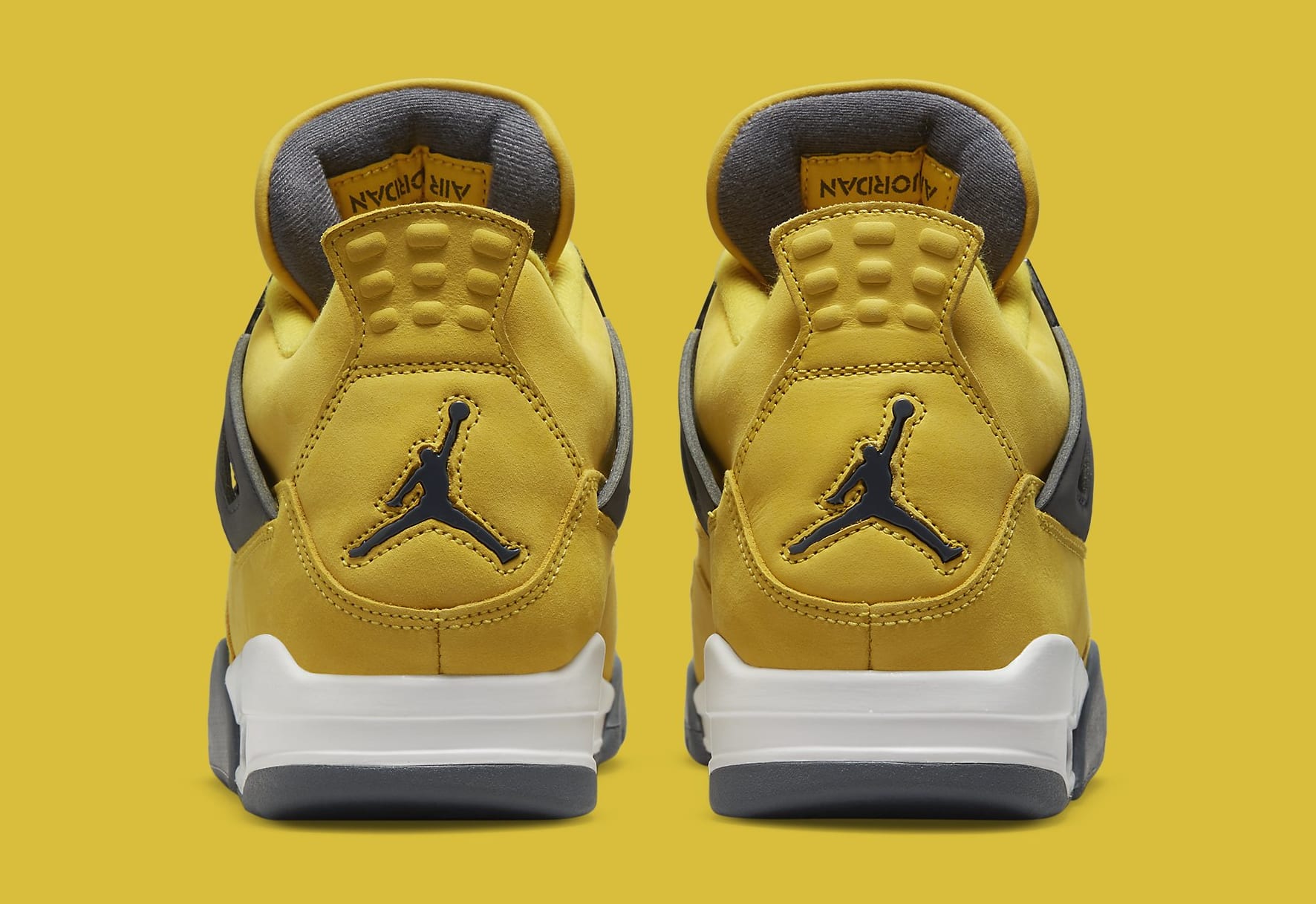 Air Jordan 4 Retro &#x27;Lightning&#x27; CT8527-700 Heel