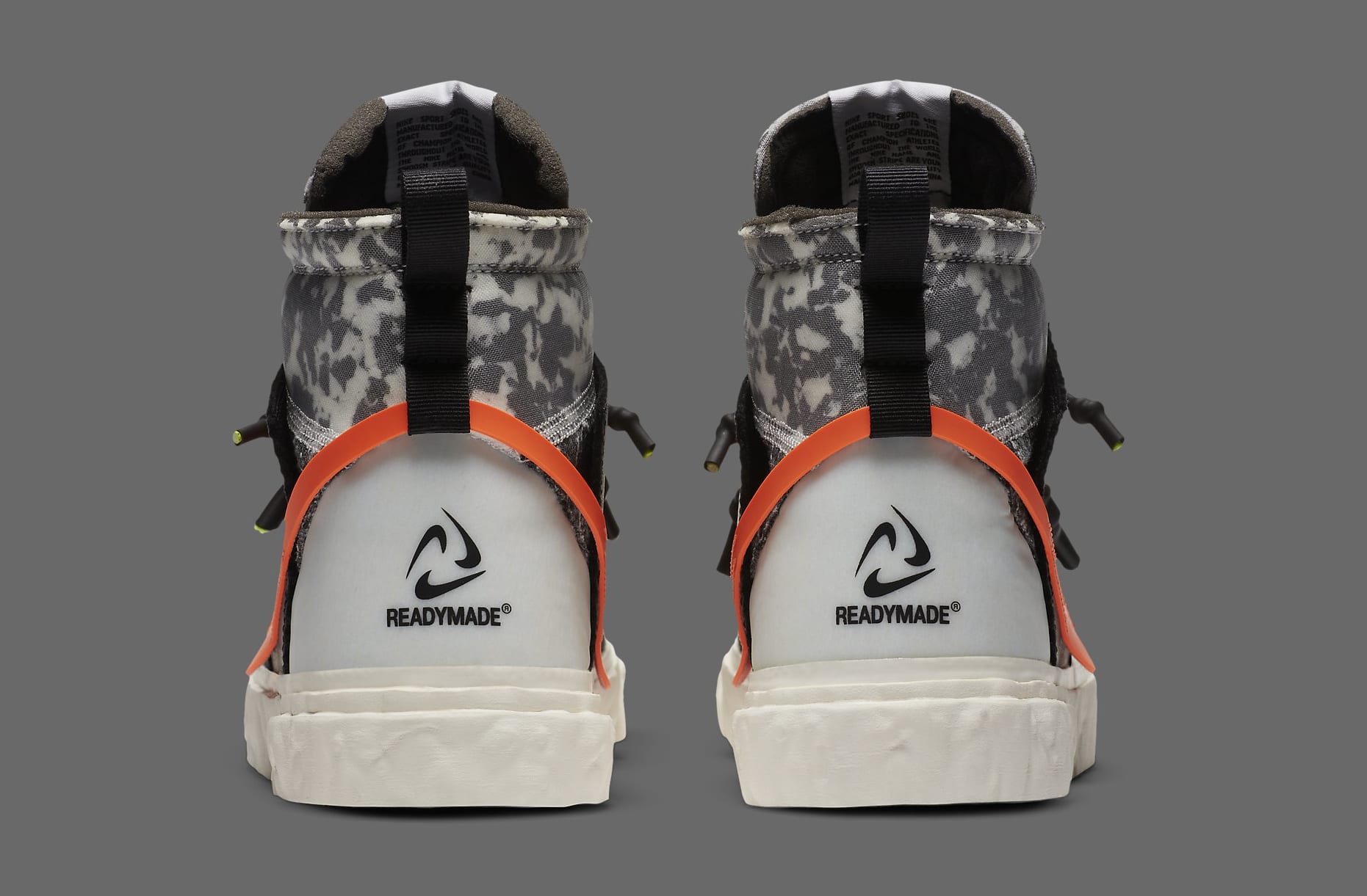 Readymade x Nike Blazer Mid CZ3589-001 Heel