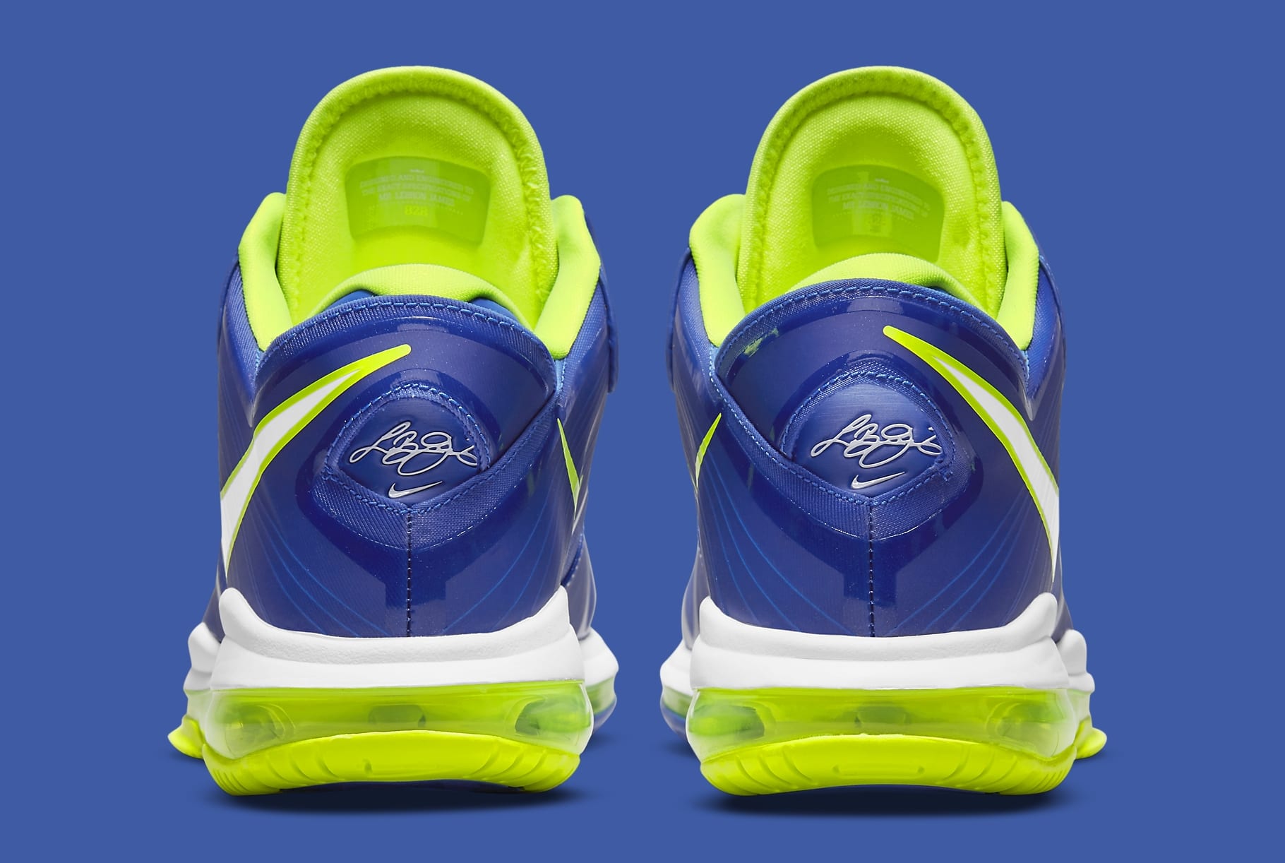 Nike LeBron 8 Low &#x27;Sprite&#x27; 2021 DN1581-400 Heel