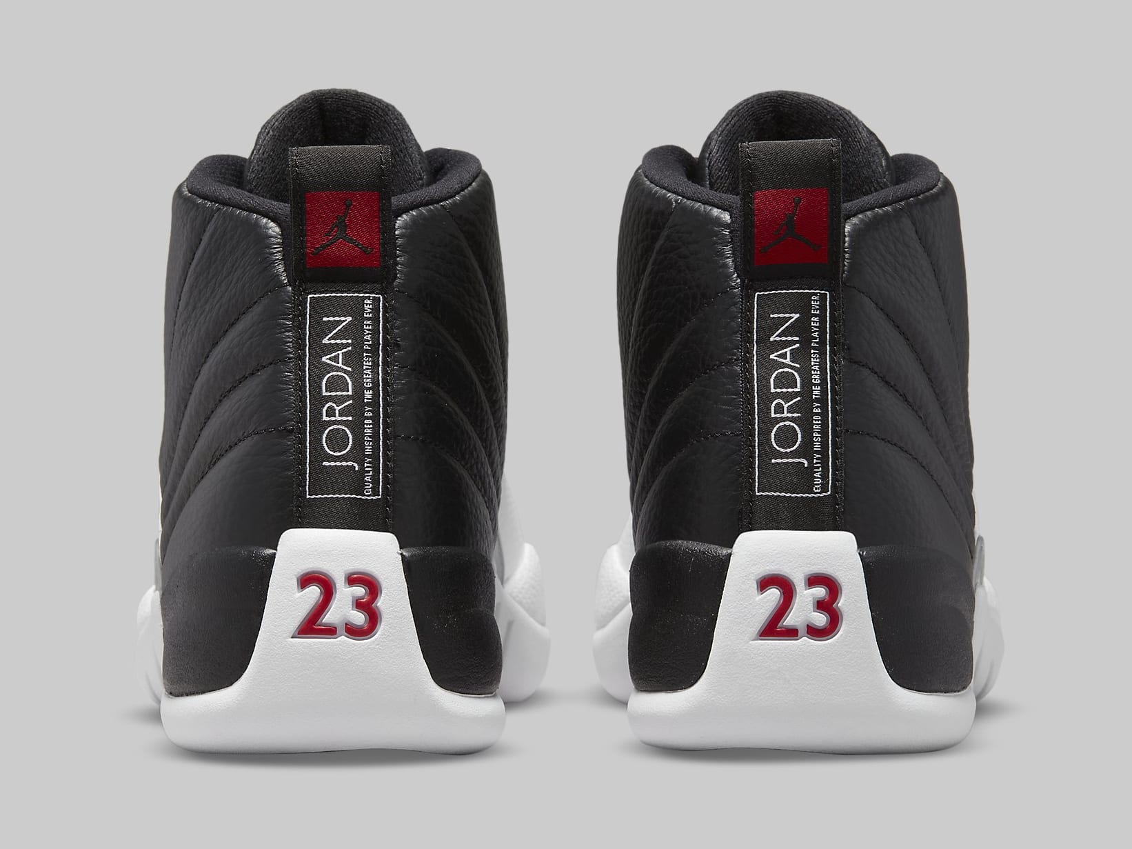 Air Jordan 12 Retro &#x27;Playoff&#x27; CT8013 006 Heel
