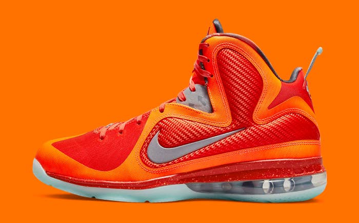 Nike LeBron 9 &#x27;Big Bang&#x27; 2022 DH8006 800 Lateral