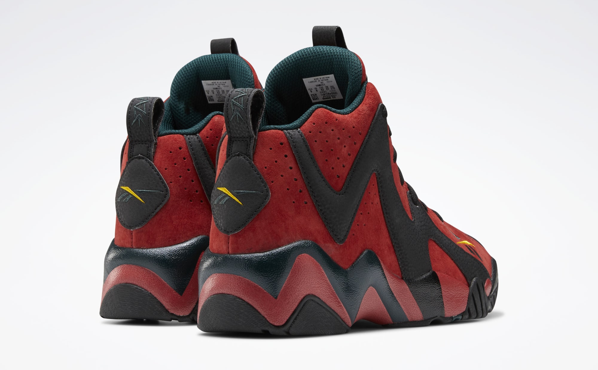 Reebok Kamikaze 2 &#x27;Alternates&#x27; FZ4006 Heel