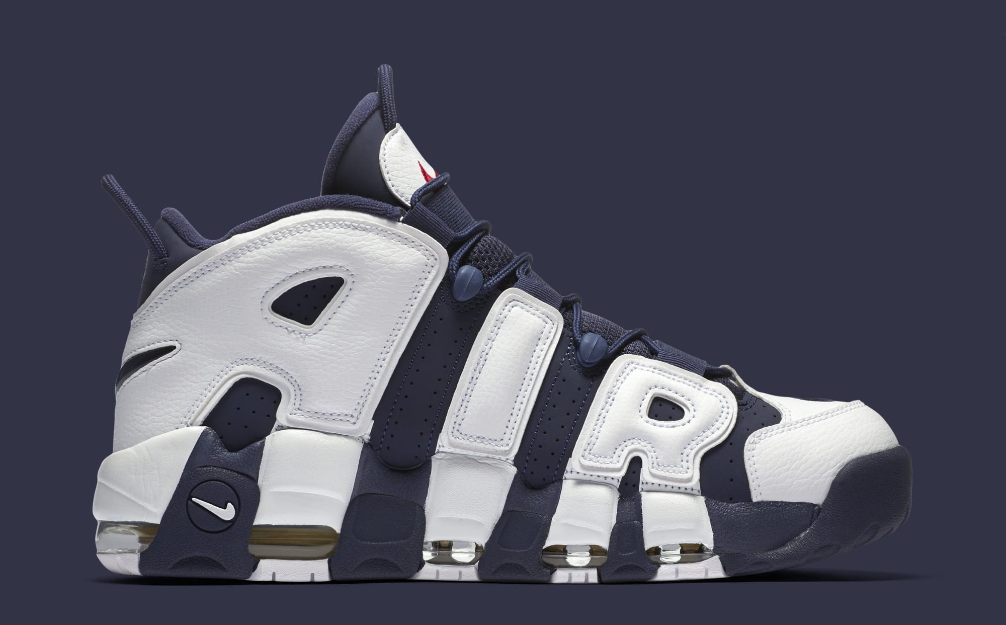 Nike Air More Uptempo &#x27;Olympic&#x27; 2020 414962-104  (Medial)