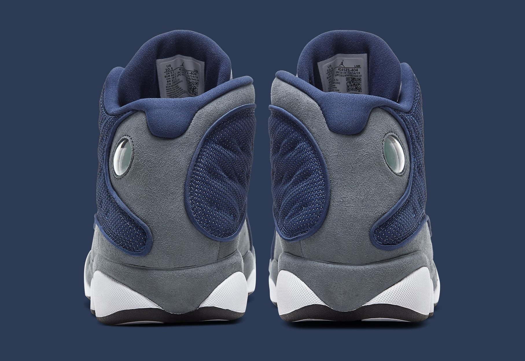 Air Jordan 13 Retro &#x27;Flint&#x27; 414571-404 Heel