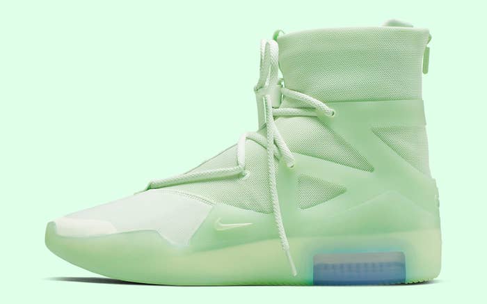 Nike Air Fear of God 1 &#x27;Frosted Spruce&#x27; AR4237-300 Lateral