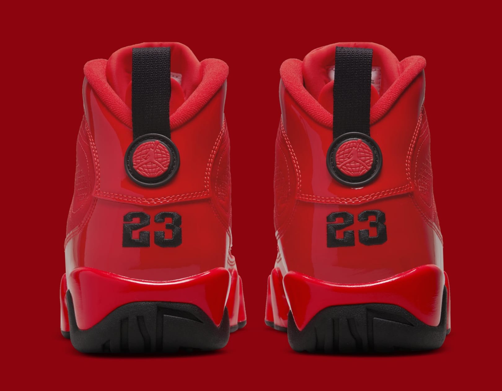 Air Jordan 9 Retro &#x27;Chile Red&#x27; CT8019-600 Heel
