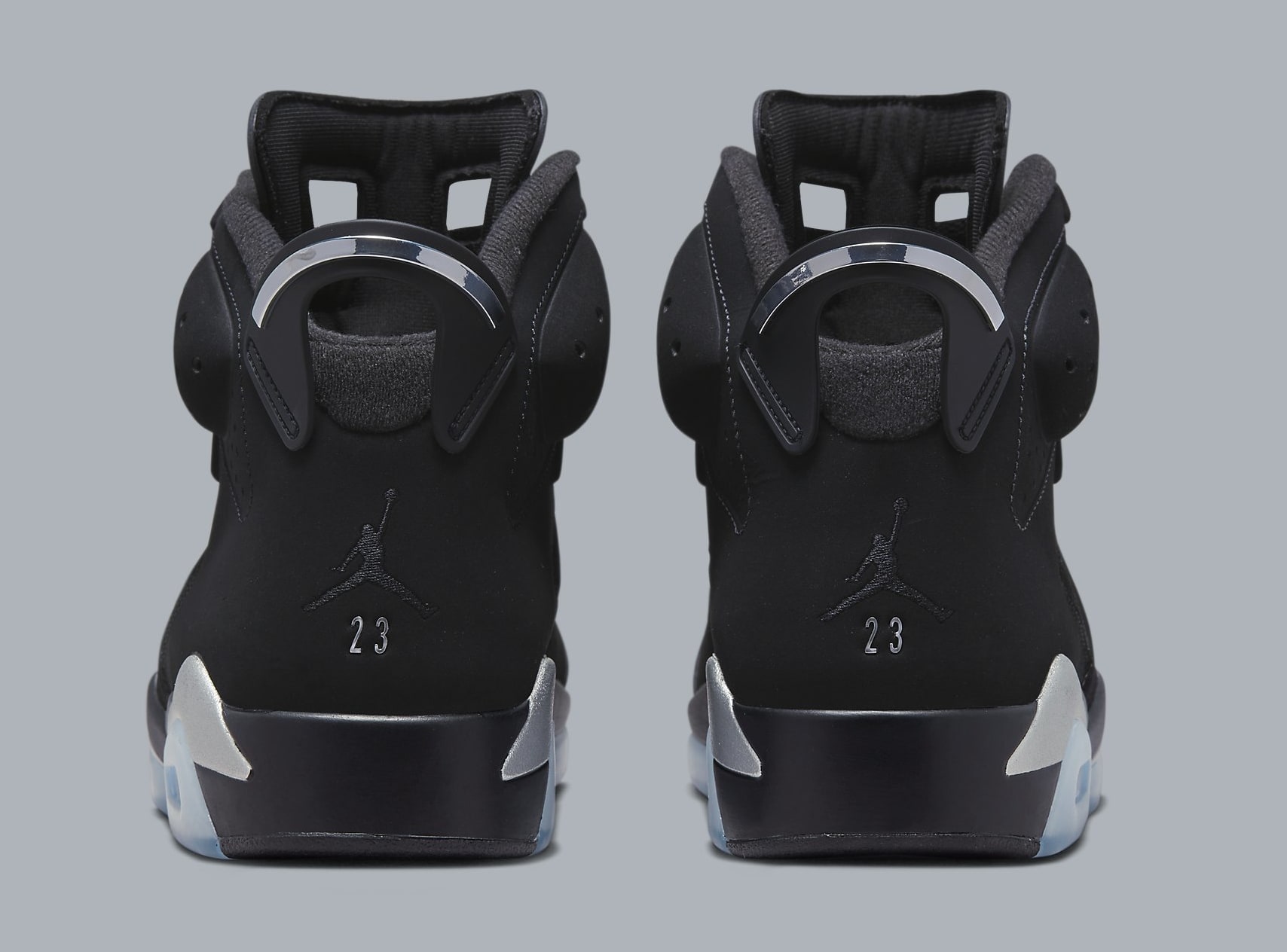 Air Jordan 6 Retro &#x27;Chrome&#x27; DX2836 001 Heel