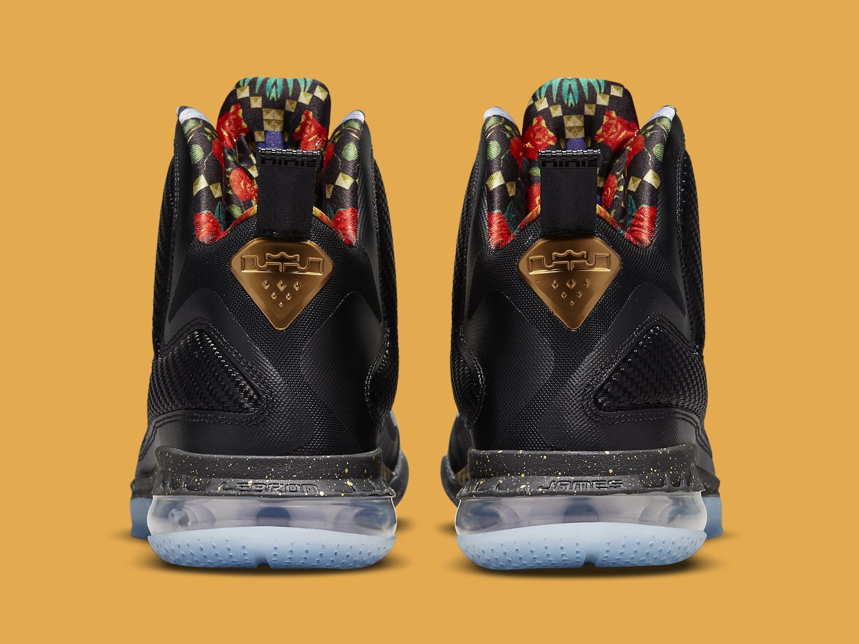 Nike LeBron 9 Watch the Throne DO9358-001 Heel