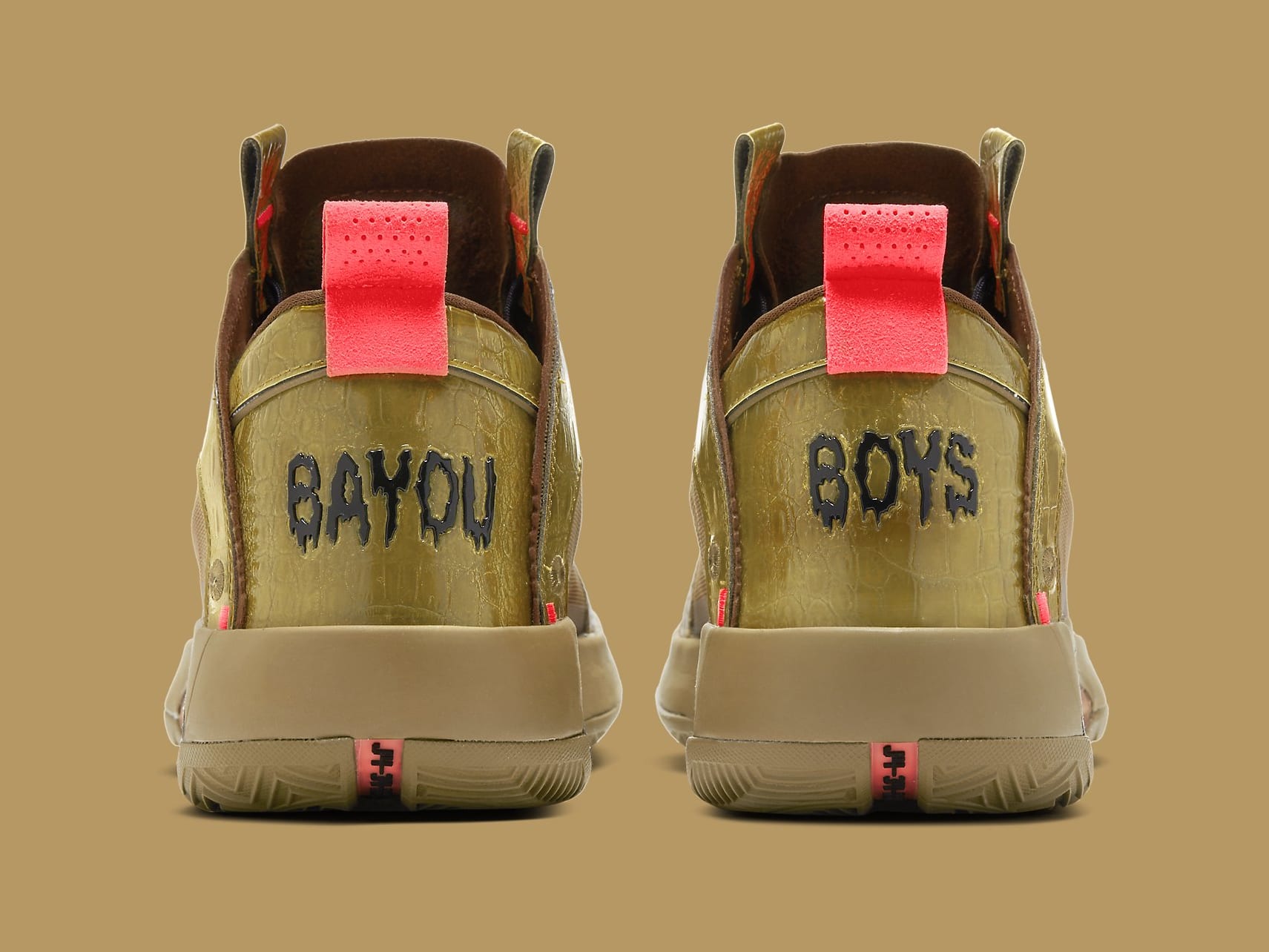 Air Jordan 34 Zion Williamson Bayou Boys PE Release Date DA1897-300 Heel