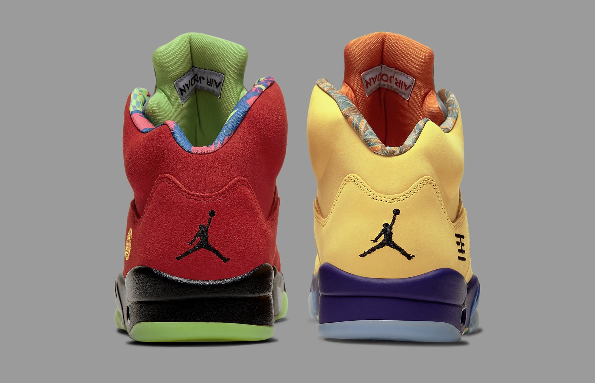 Air Jordan 5 Retro &#x27;What The&#x27; CZ5725-700 Heel