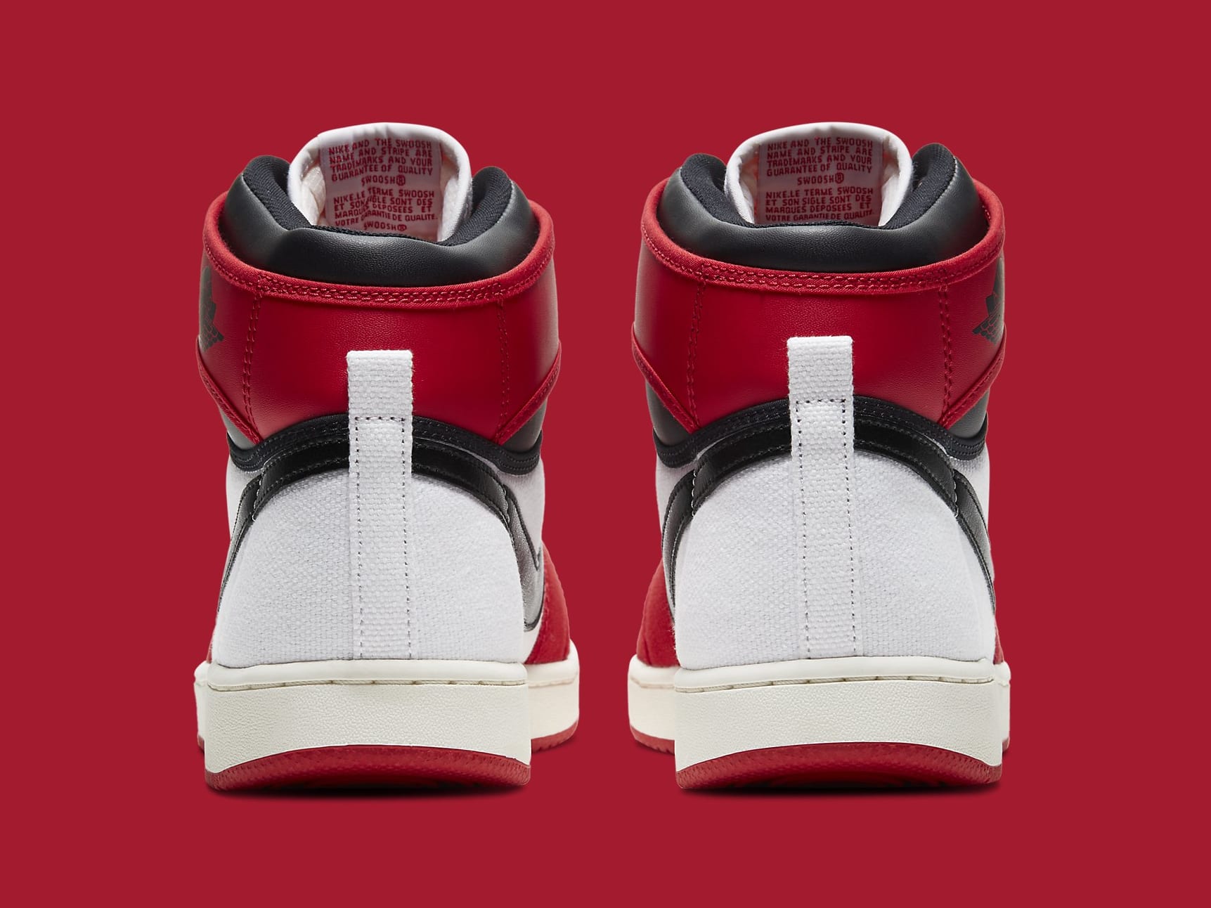 Air Jordan 1 KO Chicago 2021 Release Date DA9089-100 Heel