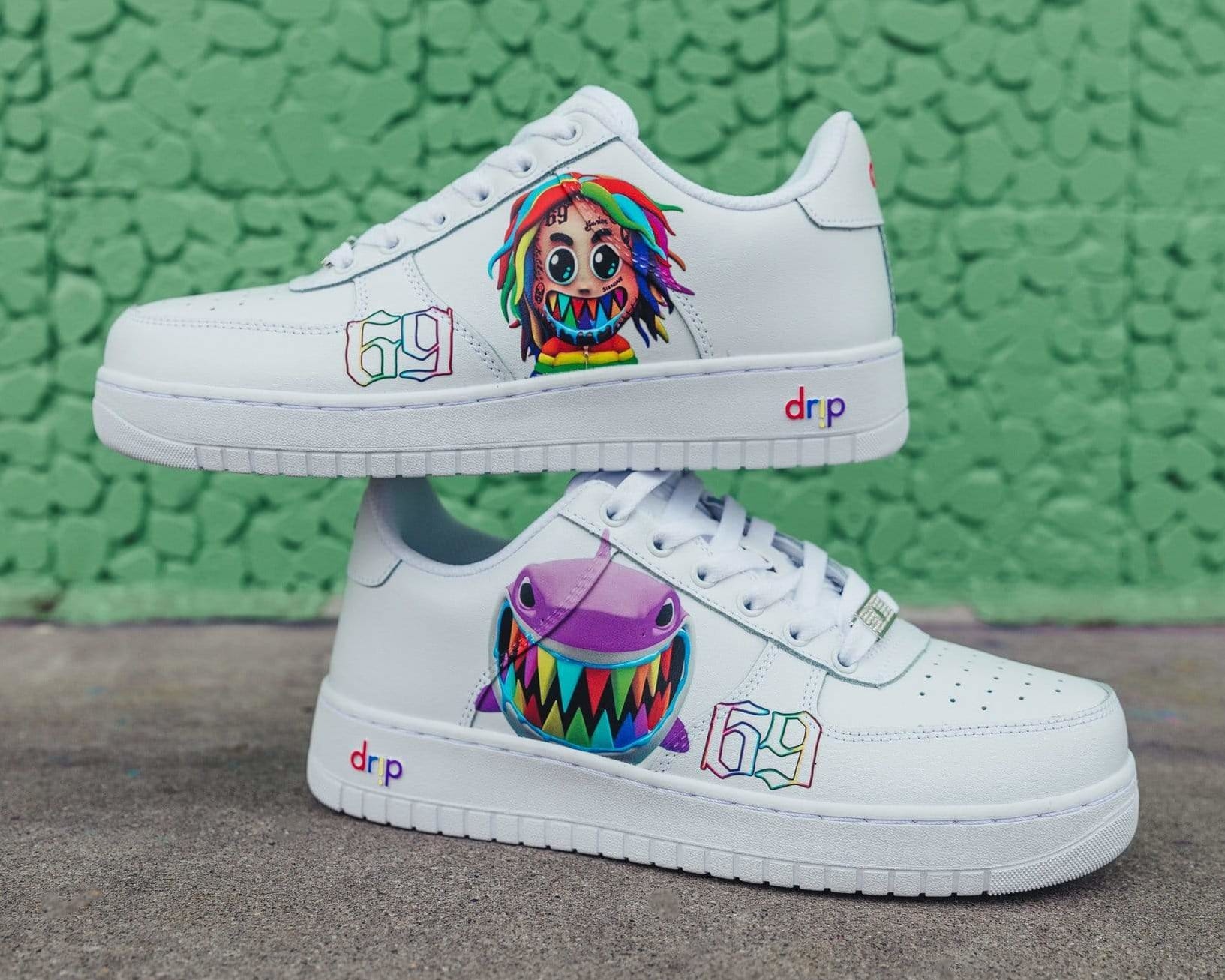 custom air force 1 drip