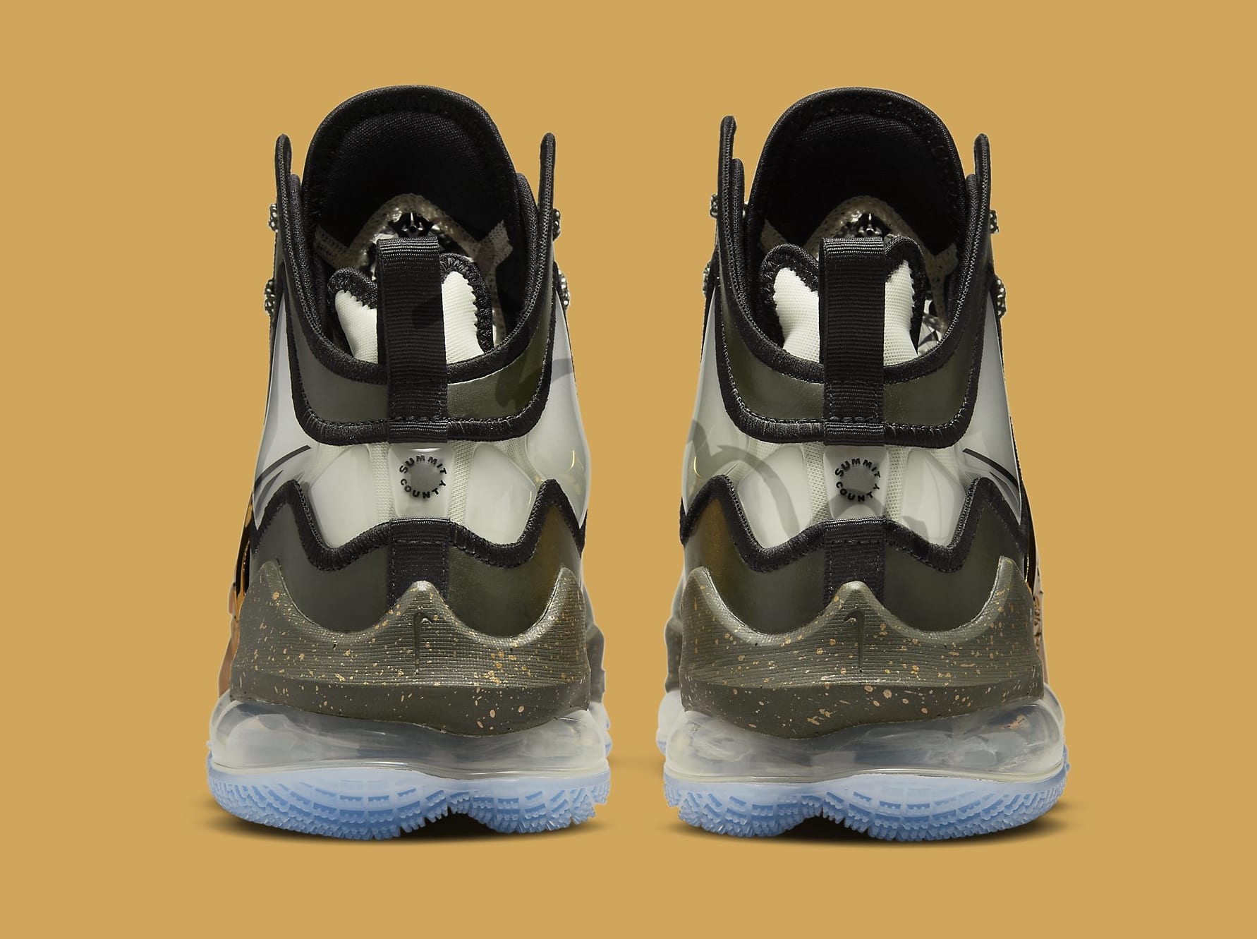 Nike LeBron 19 XIX &#x27;Chosen 1&#x27; DQ7548 301 Heel