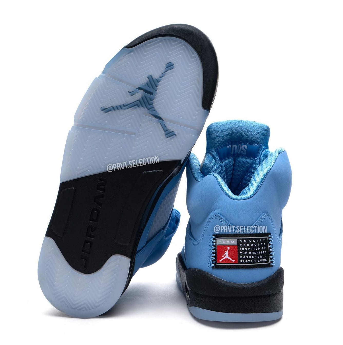NIke Releases Air Jordan 5 UNC Blue Details