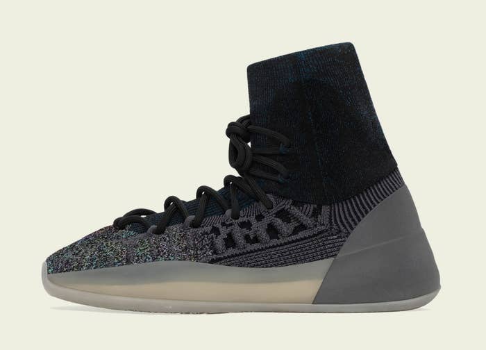 Adidas Yeezy Basketball Knit &#x27;Slate Blue&#x27; GV8294 Medial