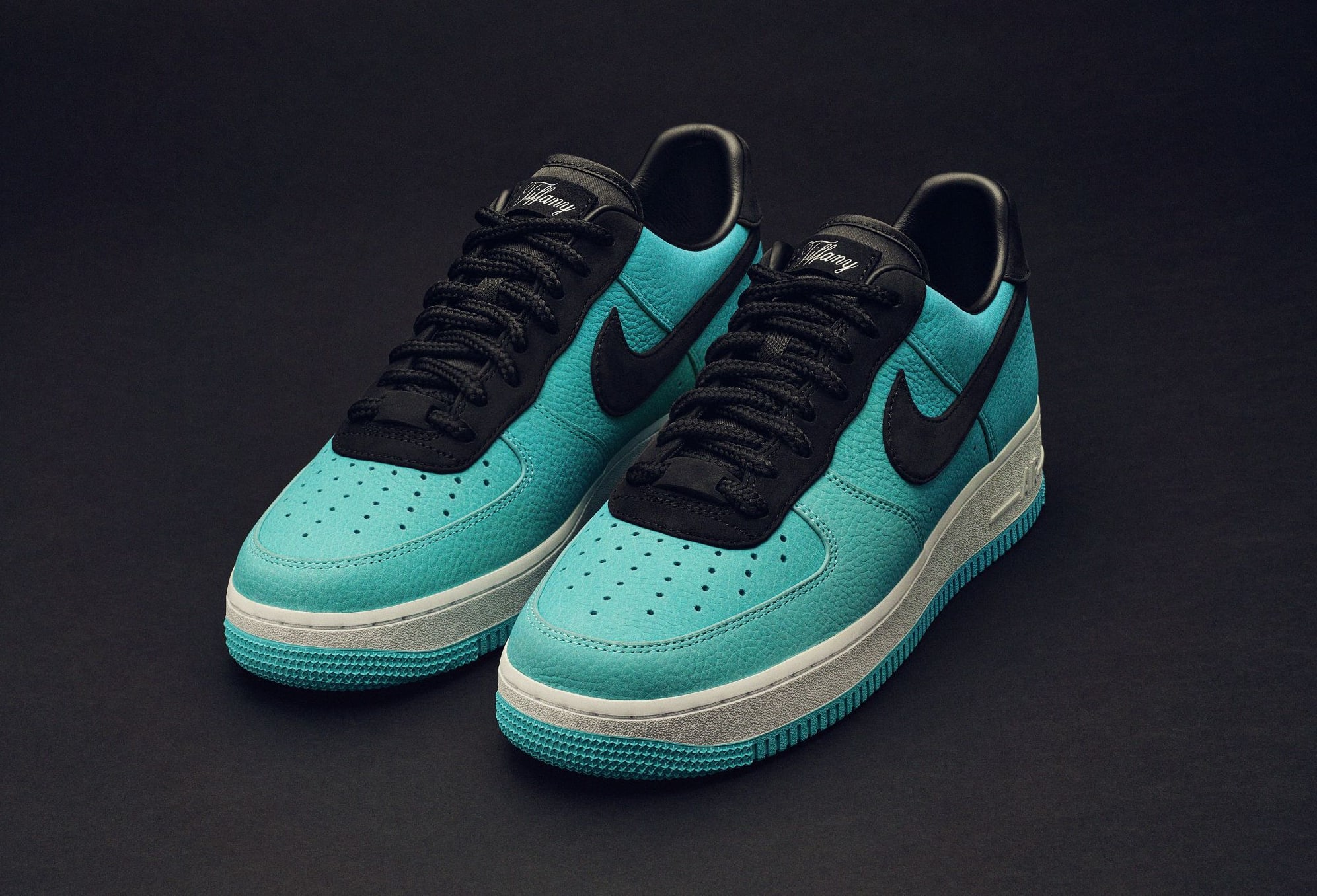 Tiffany Blue Air Force 1s 🤩✨ #AirForce1s #ShoeArt #ShoeArtist
