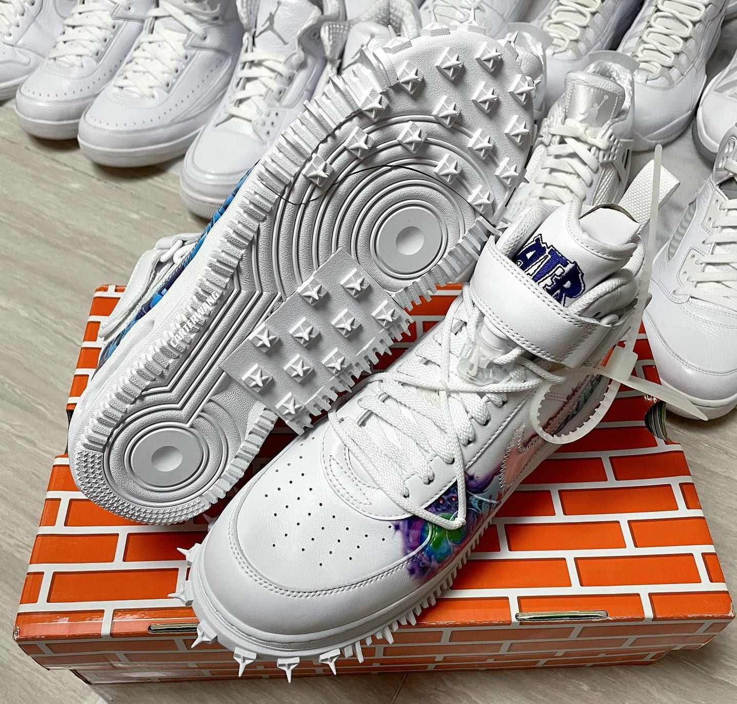 Off-White Nike Air Force 1 Mid White Where to Buy