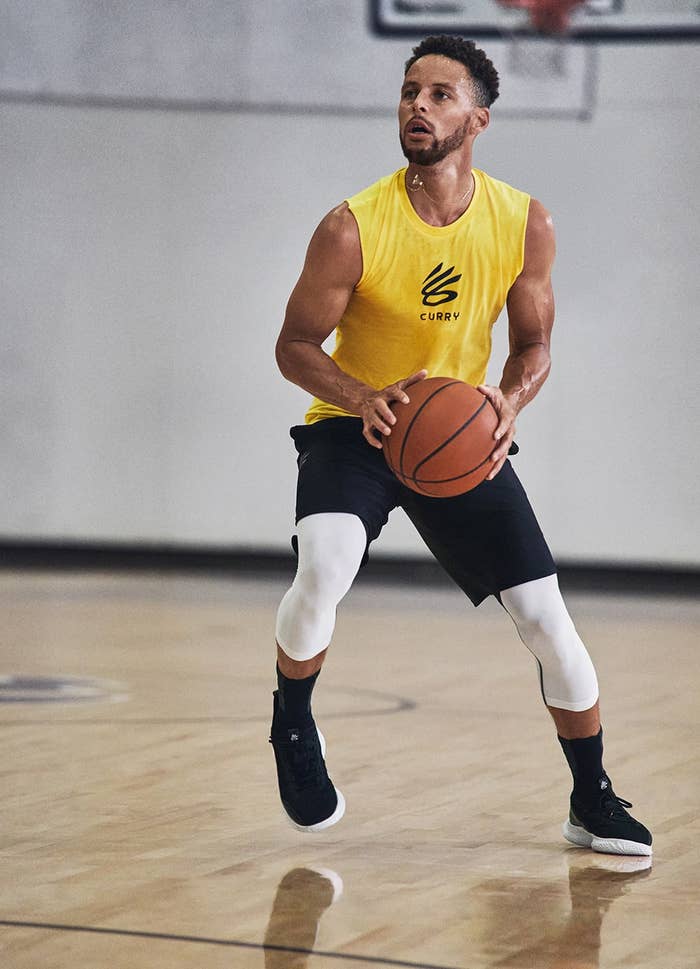 Stephen Curry Debuts Under Armour Sports Apparel Brand