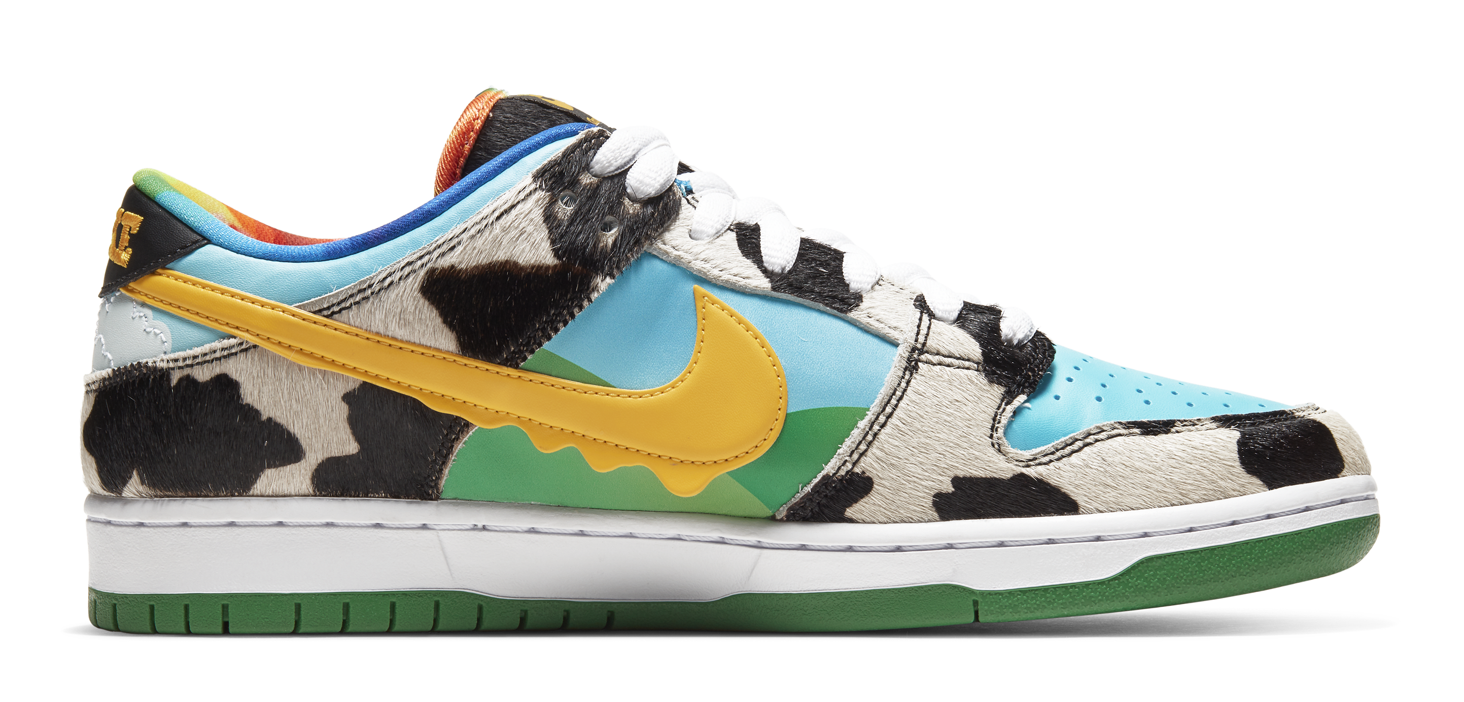 Ben and Jerry&#x27;s x Nike SB Dunk Low &#x27;Chunky Dunky&#x27; CU3244-100 (Medial)